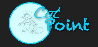 CatPoint Logo Krypto blau